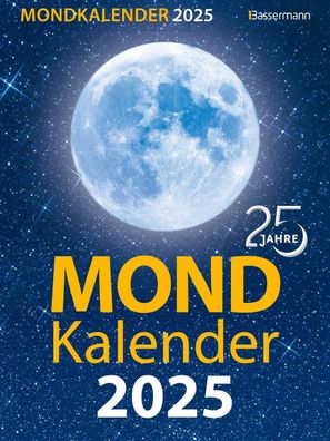 Bassermann 14914 Abreißkalender Mond - 1 Tag / 1 Seite, 16,5 x 22 cm