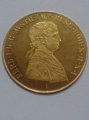 4 Dukaten 1848 Österreich Ferdinand I. Gold 1835-1848 Originalmünze Traumerhaltung