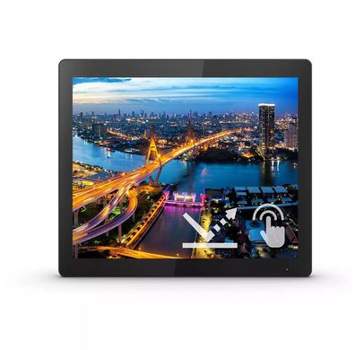 Philips B Line 152B1TFL/00, 38,1 cm (15"), 1024 x 768 Pixel, LED, 4 ms, Schwarz