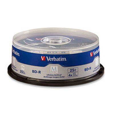 Verbatim M-Disc - 25 x BD-R - 25 GB 4x - Spindel