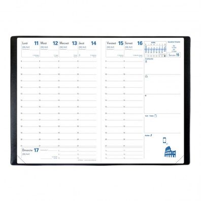 QUO VADIS 004005Q QUO VADIS Recharge pour agenda "Affaires" 2026, 100 x 150 mm