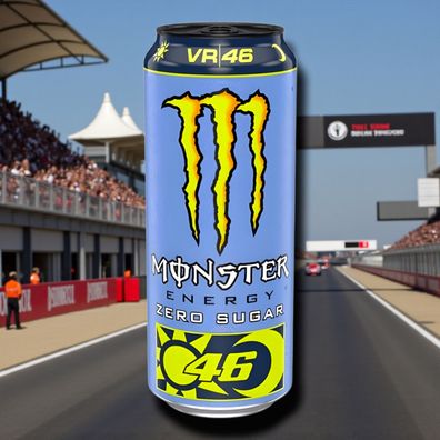Monster Energy VR46 Zero Sugar 12 x 0,5l- Valentino Rossi Edition