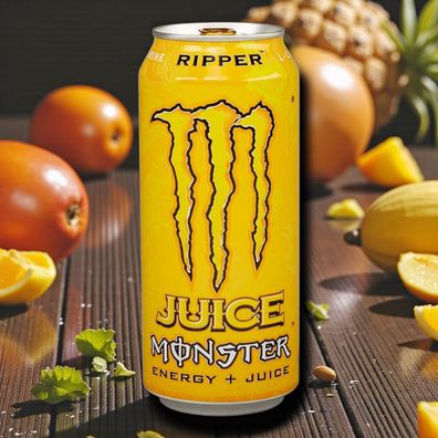 Monster Ripper Juiced 12 x 0,5l - Tropischer Energy Drink