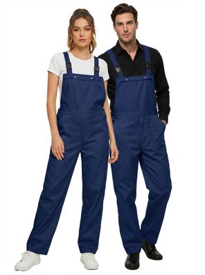 Gärtnerhose Latzhose blau