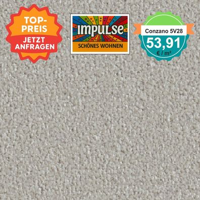 Vorwerk Conzano 5V28 Velours 400 oder 500 cm breit - keine Versandkosten