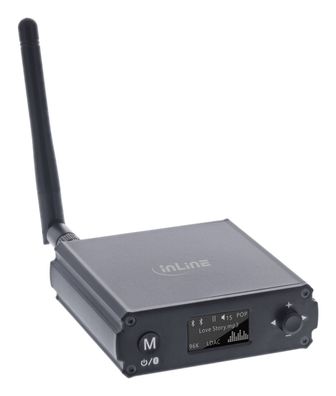 InLine Bluetooth 5.1 HiFi-Receiver & USB DAC - mit LCD