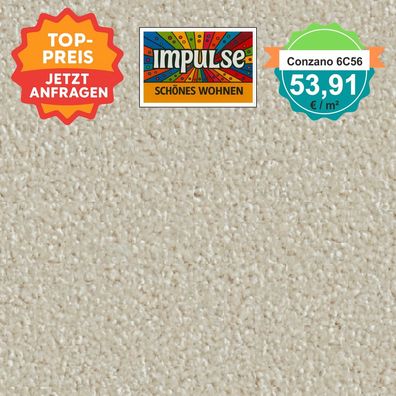 Vorwerk Conzano 6C56 Velours 400 oder 500 cm breit - keine Versandkosten