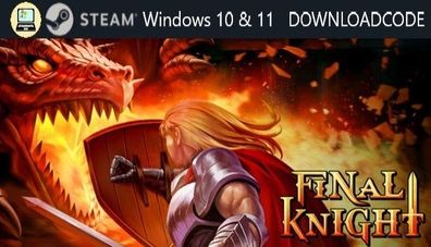 NEU PC Computer Spiel Final Knight für Windows 10 11 STEAM Downloadcode Game Key