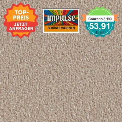 Vorwerk Conzano 8H99 Velours 400 oder 500 cm breit - keine Versandkosten