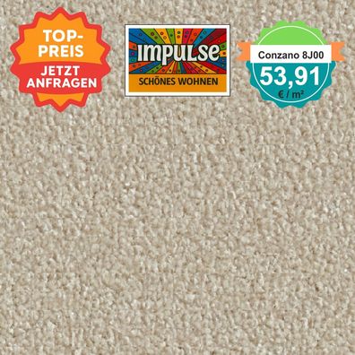 Vorwerk Conzano 8J00 Velours 400 oder 500 cm breit - keine Versandkosten