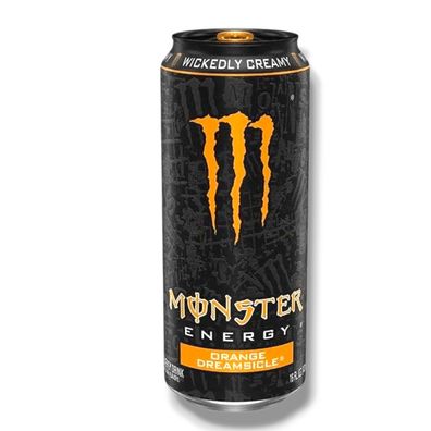Monster Energy Orange Dreamcicle 6 x 0,473 l - Zero Sugar USA Import