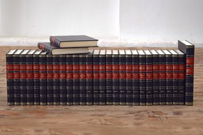 30 x Die Große Bertelsmann Lexikothek Enzyklopädie mit Phonobänden Vintage