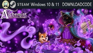NEU PC Computer Spiel Alchemist The Potion Monger für Windows 10 11 STEAM Code