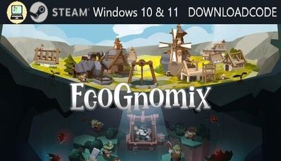 NEU PC Computer Spiel EcoGnomix für Windows 10 11 STEAM Download Code Game Key