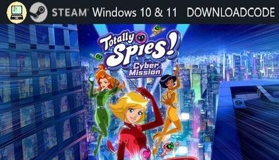 NEU PC Computer Spiel Totally Spies Cyber Mission für Windows 10 11 STEAM Code