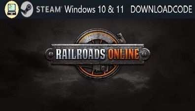 NEU PC Computer Spiel Railroads Online für Windows 10 11 STEAM Download Code Key