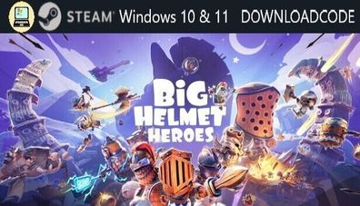 NEU PC Computer Spiel Big Helmet Heroes für Windows 10 11 STEAM Downloadcode Key