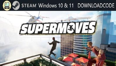 NEU PC Computer Spiel Supermoves für Windows 10 11 STEAM Download Code Game Key