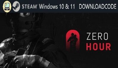 NEU PC Computer Spiel Zero Hour für Windows 10 11 STEAM Download Code Game Key