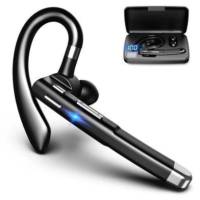 Bluetooth Headset with Microphone, In-Ear Hands-Free Headset, Wireless Headphones for