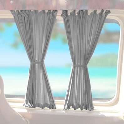 Hinter Fenster Sonnenschutz Gardinen für Ford Transit 2006-2014 Kurzer RS Grau