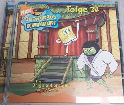 Nick SpongeBob Schwammkopf , Hörspiel Folge 34, CD