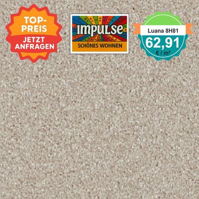 Vorwerk Luana 8H81 Velours 400 oder 500 cm breit - keine Versandkosten