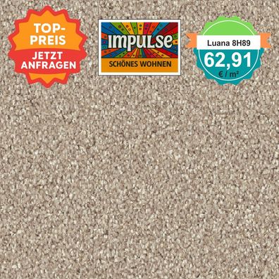 Vorwerk Luana 8H89 Velours 400 oder 500 cm breit - keine Versandkosten