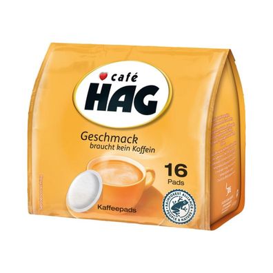Café Hag Kaffee-Pads, entkoffeiniert, 16 Portionen
