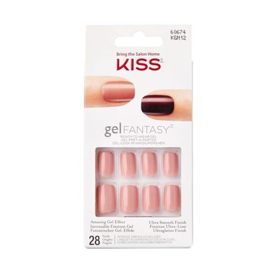 KISS Gel Fantasy selbstklebende Fingernägel Ribbon