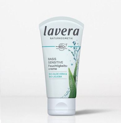 Lavera Naturkosmetik - Basis Sensitiv Feuchtigkeitscreme Normale & Mischhaut - 50 ml