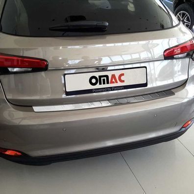 Ladekantenschutz Stoßstangenschutz für Fiat Tipo Kombi 2015-2025 Edelstahl Chrom