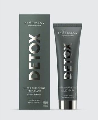 Mádara organic Skincare - Detox Tiefenreinigende Schlammmaske - 60 ml