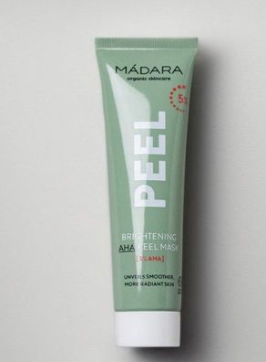 Mádara organic Skincare - Peel Aufhellende 5% AHA Peeling Maske - 60 ml