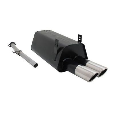 Novus Sportauspuff für BMW 3er E36 316 / 318 2x76mm SR-Design mit ABE