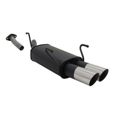 Novus Sportauspuff für Opel Astra G Caravan 2x76mm MS-Design mit ABE
