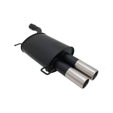 Novus Sportauspuff für BMW E60 Limo 2x76mm Endschalldämpfer mit ABE