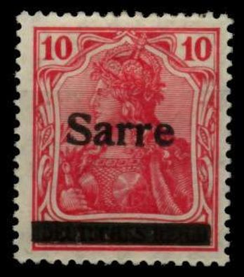 Saargebiet Germania Nr 6aI ungebraucht X95932A