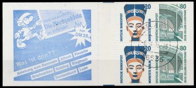 BRD BUND Heftchenblatt Nr HB 32 zentrisch gestempelt X801B4E