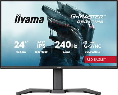 IIYAMA TFT GB2471HS 60.5cm Fast IPS 24/1920x1080/2xHDMI/DP/höv