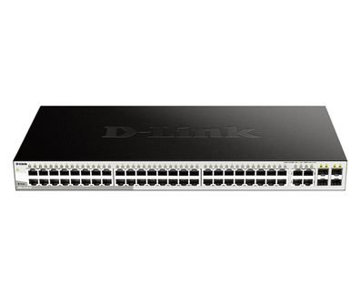D-Link DGS 1210-52 - Switch - 48 x 10/100/1000 + 4 x SFP
