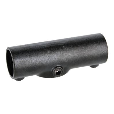 Rohrverbinder T-Verbinder lang schwarz 1 1/2" (48,3 mm), verstellbar 11?-29? AVERDE