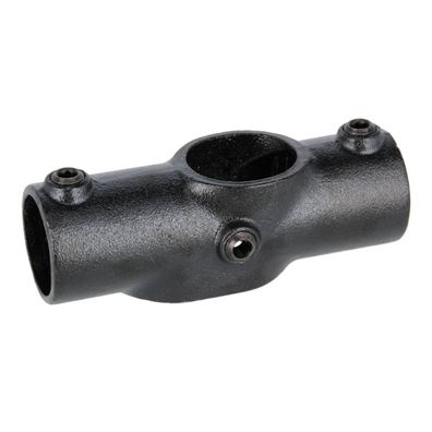 Rohrverbinder Kreuzverbinder schwarz 1 1/2" (48,3 mm), verstellbar 11?-29? AVERDE