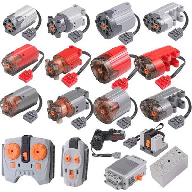 Technik Klemmbausteine Motor Teile Power-Function PF MOC Tarin Zubehör kompatibel