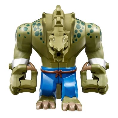 Killer-Croc Grobe figur 10.5cm Gator Krokodil Schwanz Modell Klemmbausteine