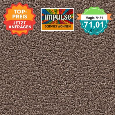 Vorwerk Magic 7H81 Teppichboden Velours 4 m breit - ab 5 m² versandkostenfrei