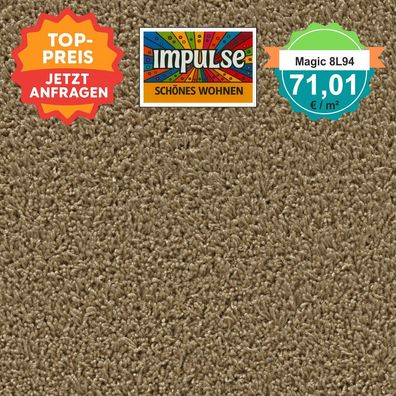 Vorwerk Magic 8L94 Teppichboden Velours 4 m breit - ab 5 m² versandkostenfrei