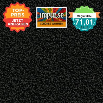 Vorwerk Magic 9H50 Teppichboden Velours 4 m breit - ab 5 m² versandkostenfrei