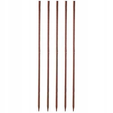 KADAX Rankhilfe aus Holz, Kletterpflanzen-Stab, 28 mm x 150 cm, 5 Stück