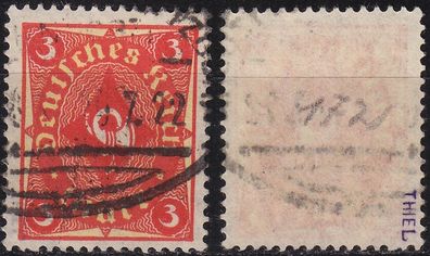 Germany REICH [1921] MiNr 0172 ( O/used ) [02] geprüft Bahnstempel